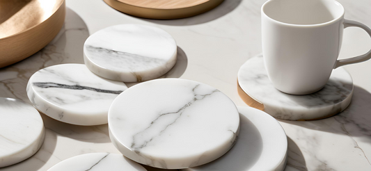 The Elegance of Marble Coasters: A Perfect Addition to Your Home Decor