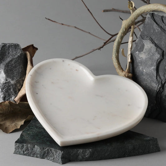 Heart Marble Tray – A Symbol of Love