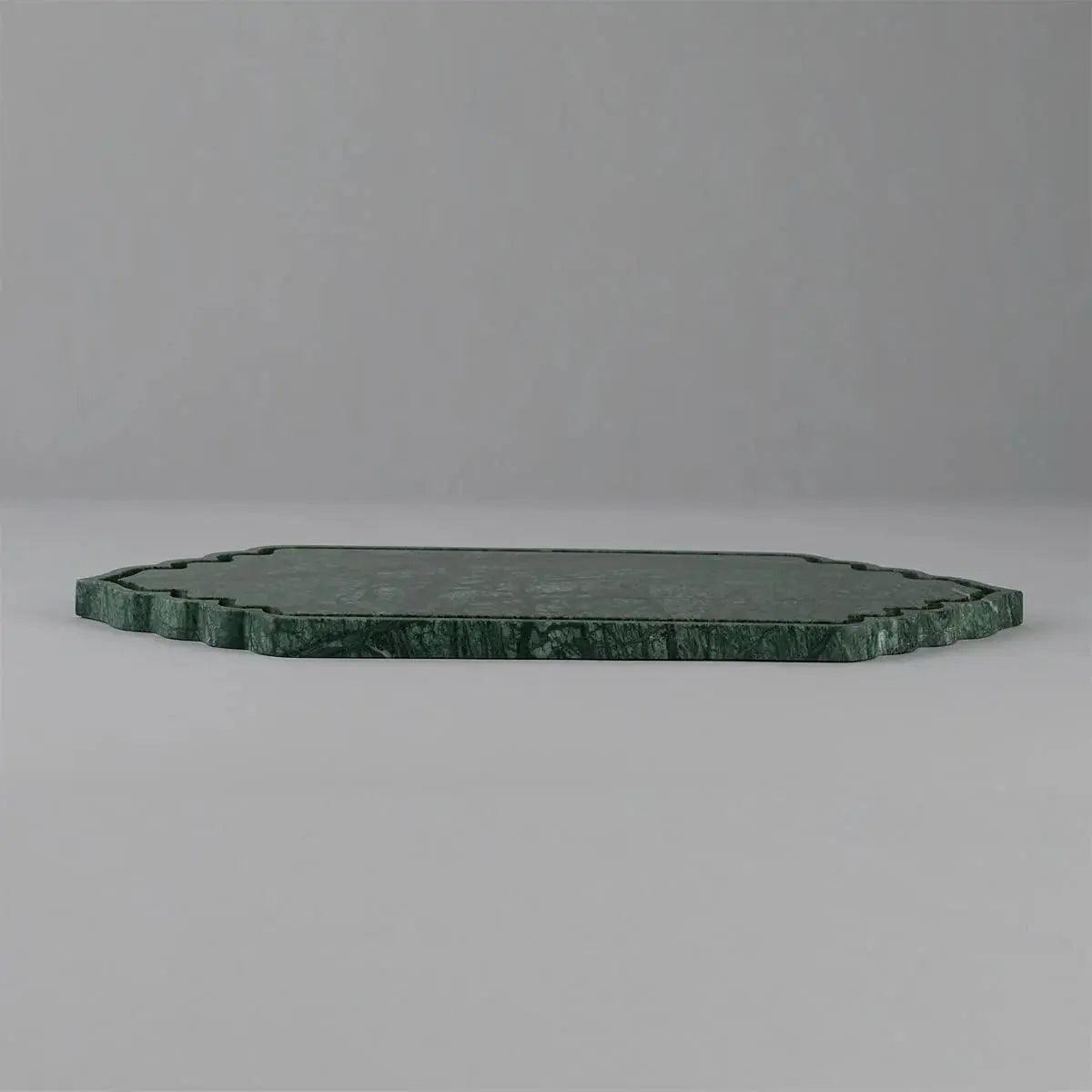 Elegance Green Marble Long Maroc Platter Artifact Stonex