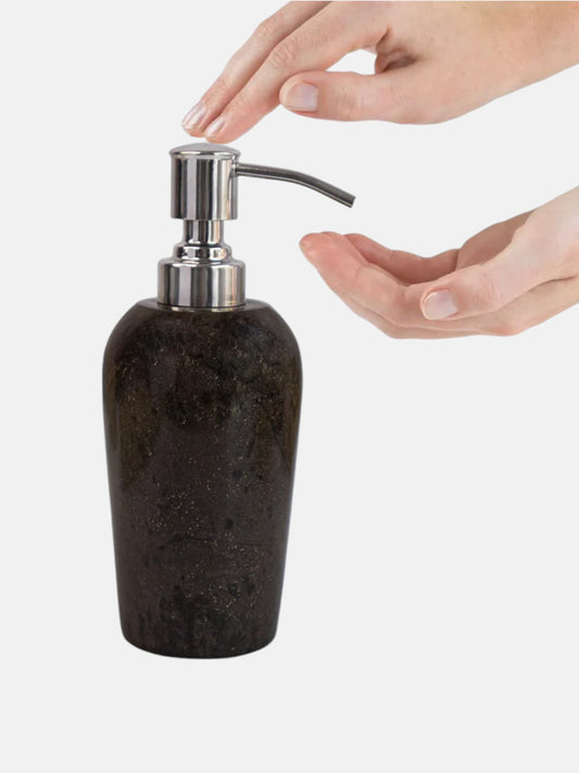 Brown Marble Soap Lotion Dispenser