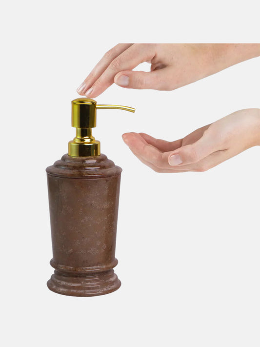 Bronze Armani Marble Soap Lotion Dispenser