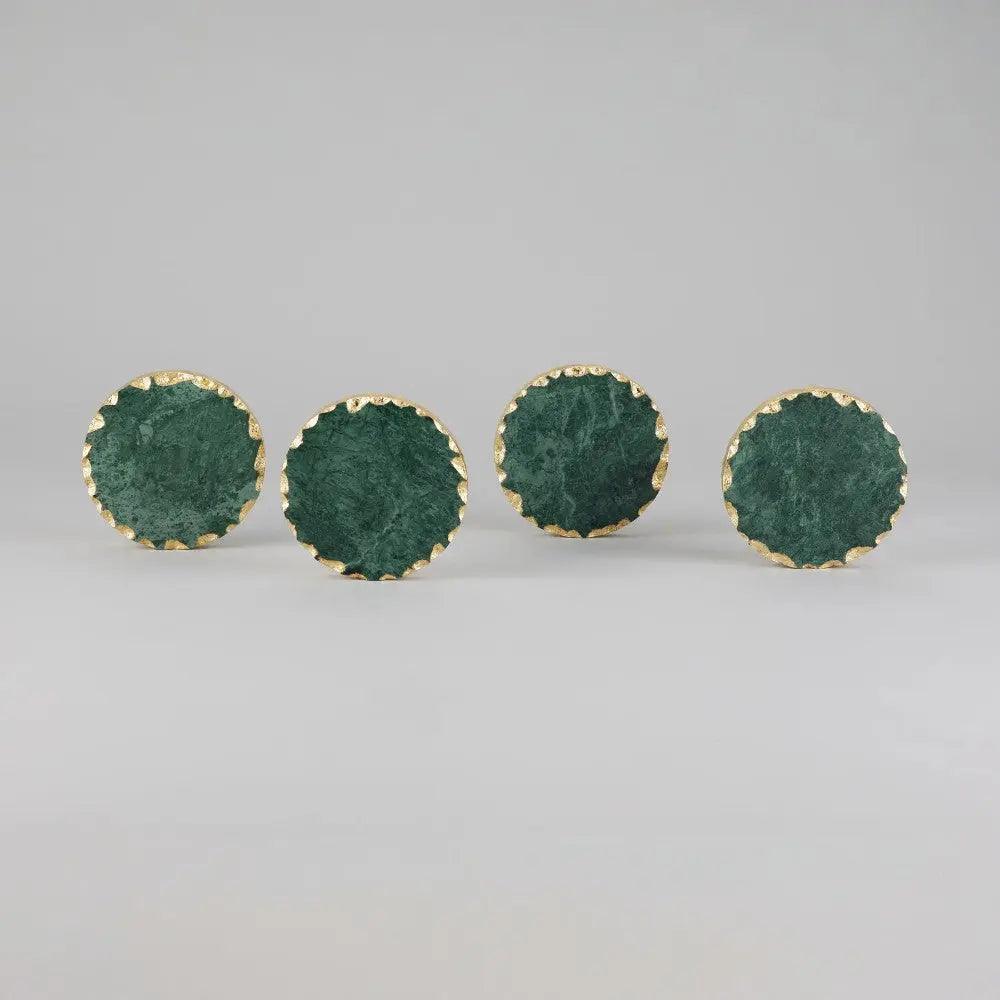 Premium green marble with gold rims Artifact Stonex