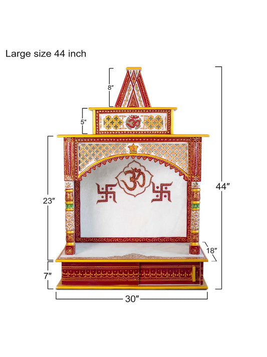 Large Marble Temple for Home Decor