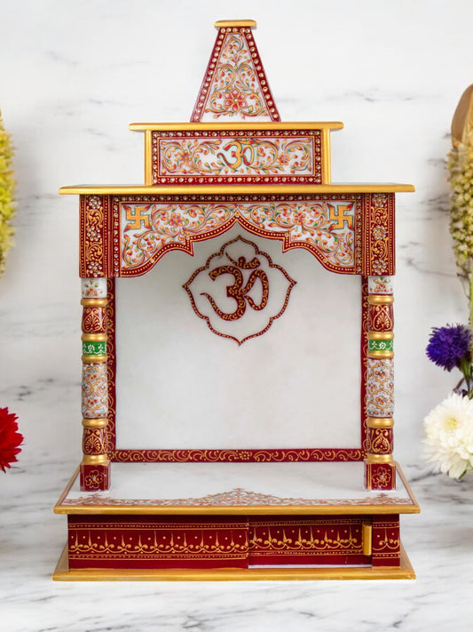 Medium Marble Temple for Home Decor