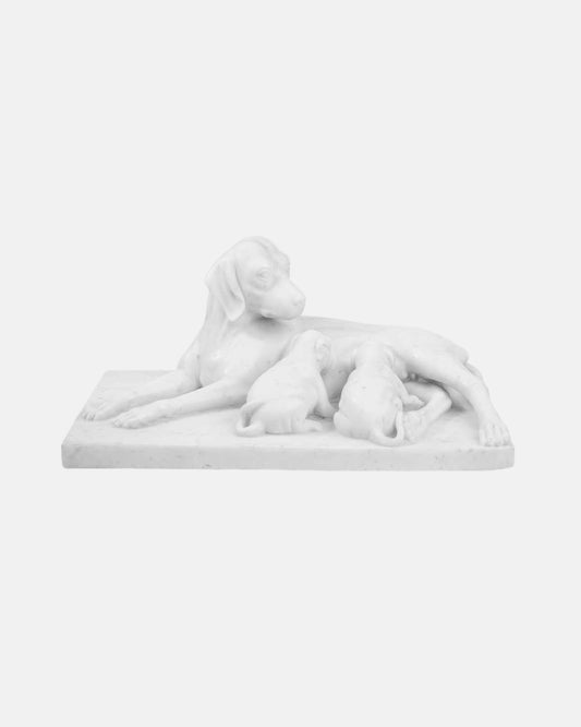 Maternal Bond Marble Sculpture