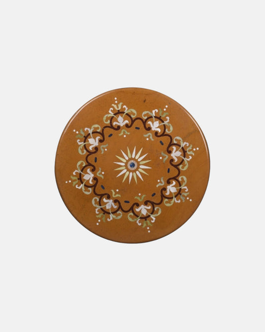 Autumn Elegance Round Marble Tabletop