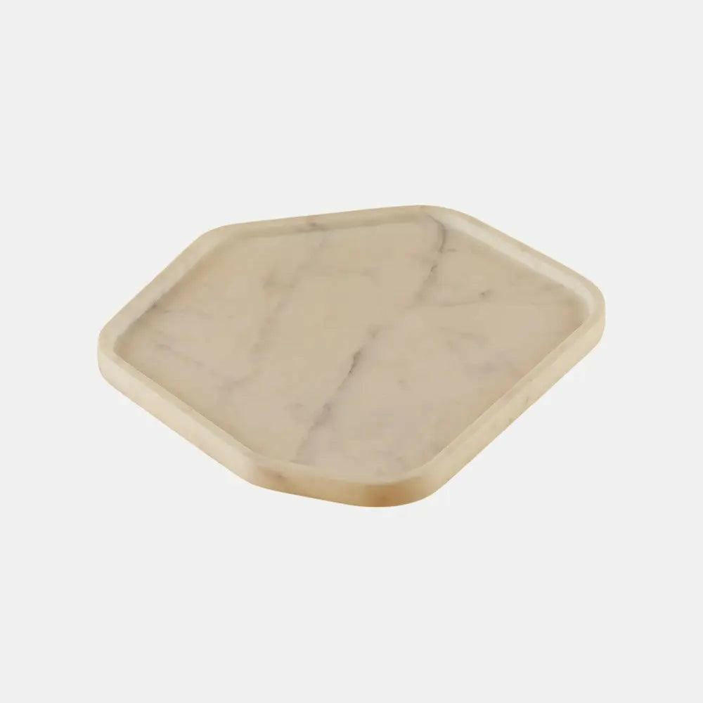 Modern Abstract Marble Serving Platter.