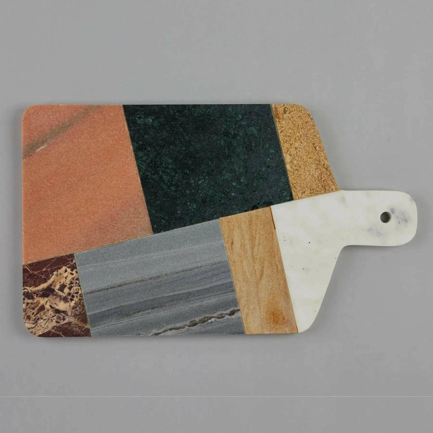 Multicolour Marble Chopping Board with Stunning Design.