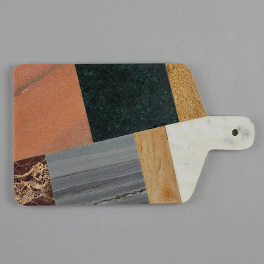 Multicolour Marble Chopping Board with Stunning Design Artifact Stonex