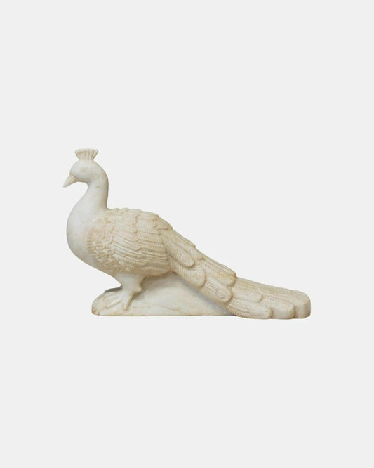 Elegant and Refined Peacock Statue.