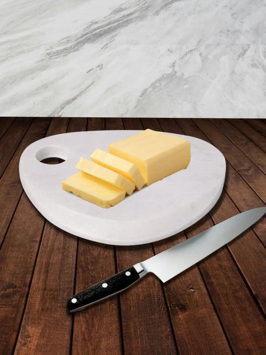 Marble Cheese Serving Board, 8 Inches Artifat Stonex