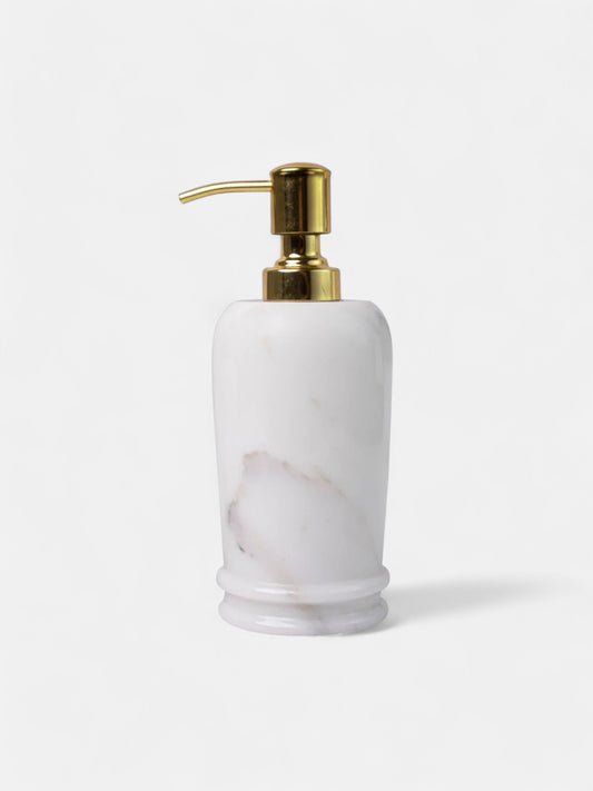 Stunning Statuario Marble Soap Dispenser