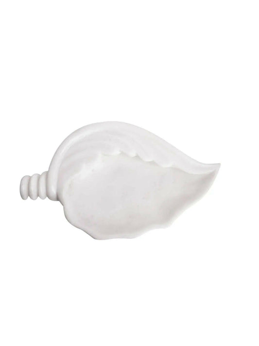 Shell Shaped Marble Urli Bowl Decor.