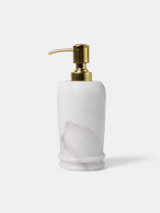 Stunning Statuario Marble Soap Dispenser.